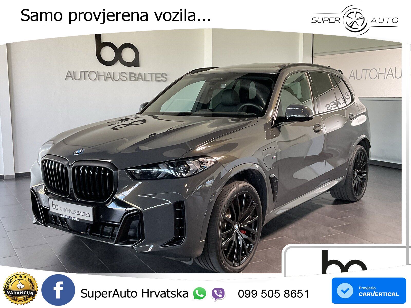 BMW X5 50e (489 KS) xDrive Steptronic M Sport LED+GR SJED+ACC