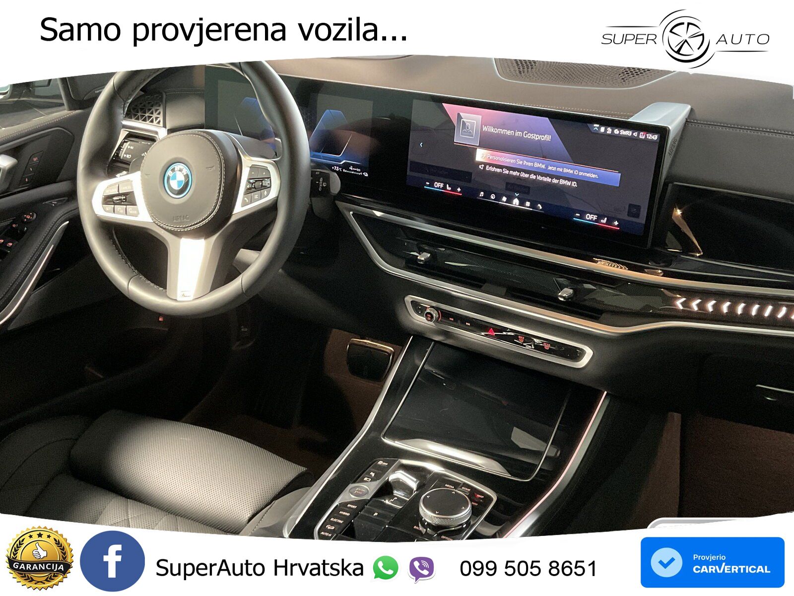BMW X5 50e (489 KS) xDrive Steptronic M Sport LED+GR SJED+ACC
