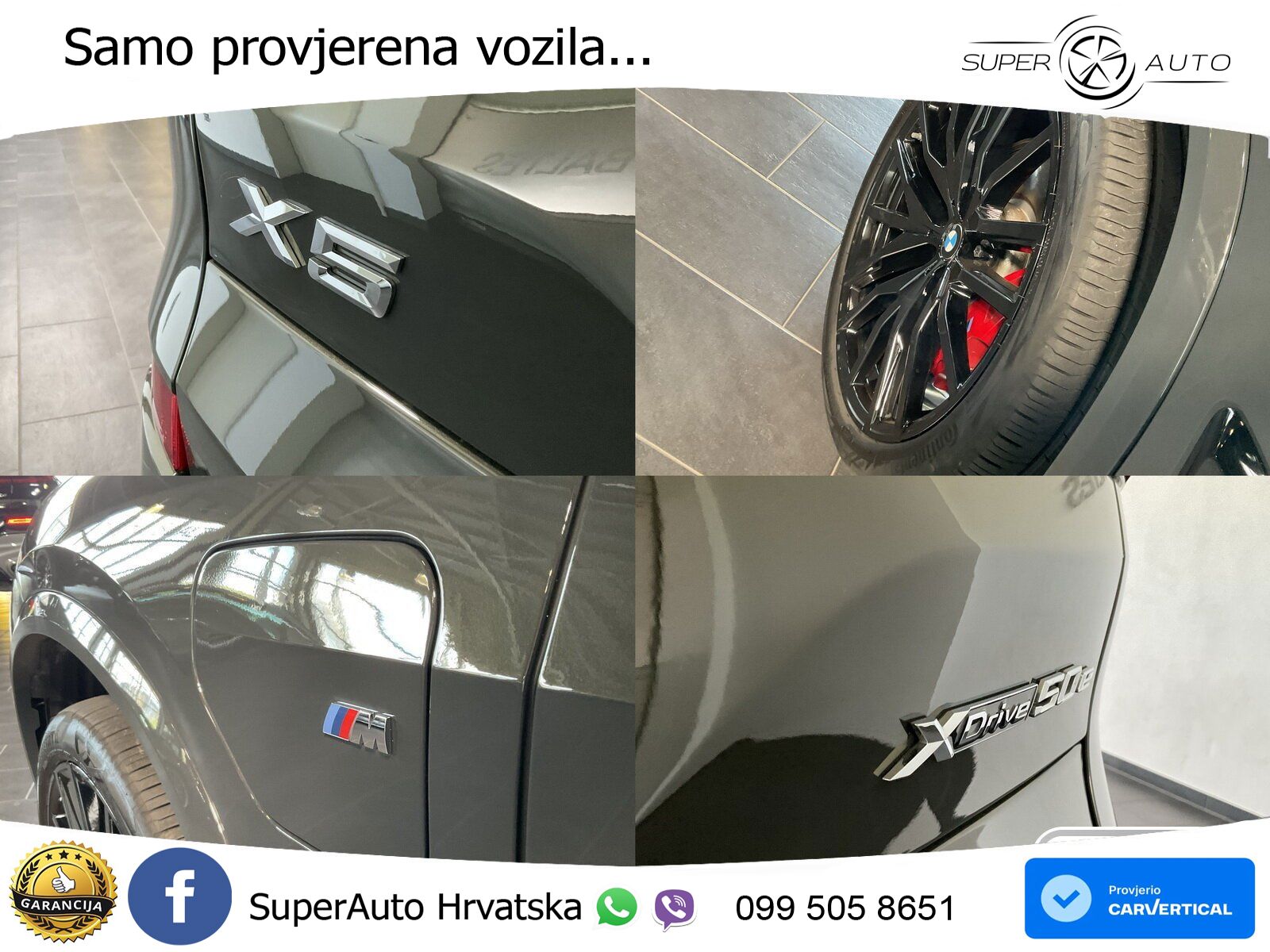 BMW X5 50e (489 KS) xDrive Steptronic M Sport LED+GR SJED+ACC