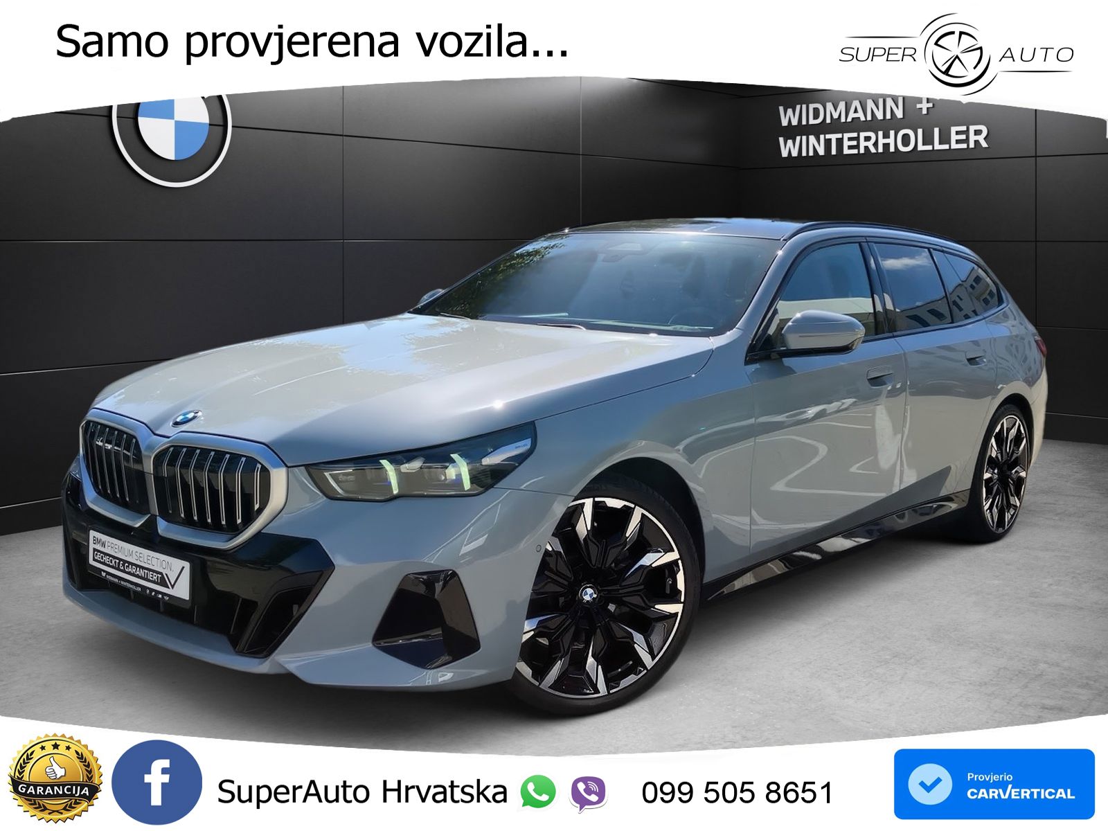 BMW 520d Touring (197 KS) xDrive Steptronic M Sport LED+GR SJED+ACC