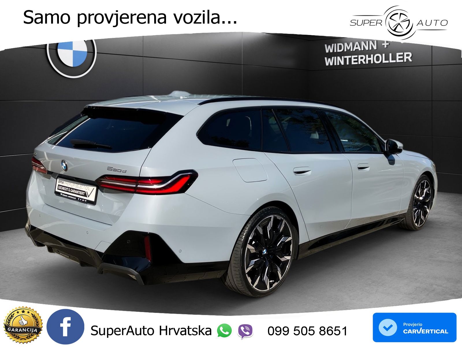 BMW 520d Touring (197 KS) xDrive Steptronic M Sport LED+GR SJED+ACC