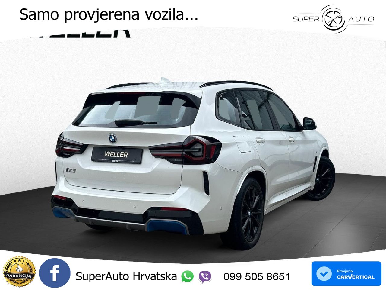 BMW iX3 80 kWh (286 KS)
