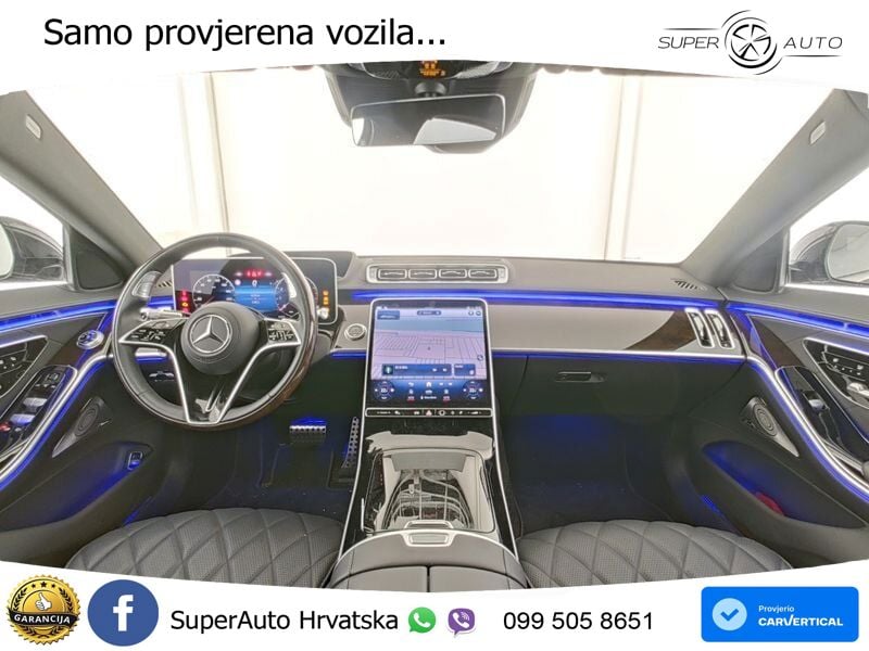 Mercedes S 450 (381 KS) EQ Boost 4MATIC 9G-TRONIC AMG ACC+HEAD+4xGR SJED+360+PANO