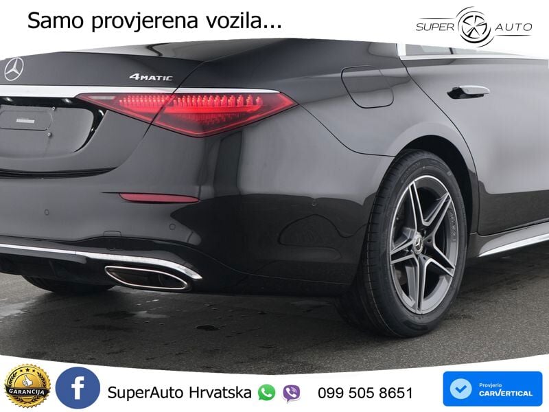 Mercedes S 450 (381 KS) EQ Boost 4MATIC 9G-TRONIC AMG ACC+HEAD+4xGR SJED+360+PANO