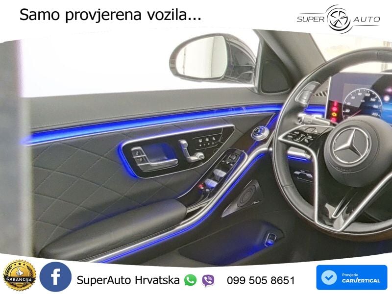 Mercedes S 450 (381 KS) EQ Boost 4MATIC 9G-TRONIC AMG ACC+HEAD+4xGR SJED+360+PANO