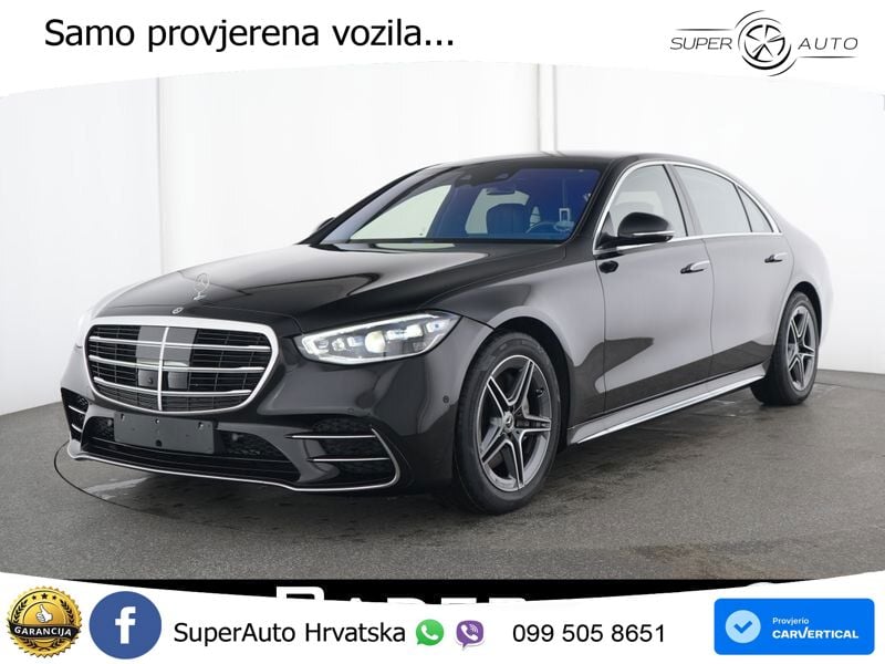 Mercedes S 450 (381 KS) EQ Boost 4MATIC 9G-TRONIC AMG ACC+HEAD+4xGR SJED+360+PANO