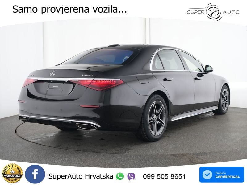 Mercedes S 450 (381 KS) EQ Boost 4MATIC 9G-TRONIC AMG ACC+HEAD+4xGR SJED+360+PANO