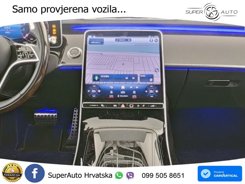 Mercedes S 450 (381 KS) EQ Boost 4MATIC 9G-TRONIC AMG ACC+HEAD+4xGR SJED+360+PANO