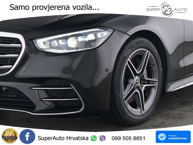 Mercedes S 450 (381 KS) EQ Boost 4MATIC 9G-TRONIC AMG ACC+HEAD+4xGR SJED+360+PANO