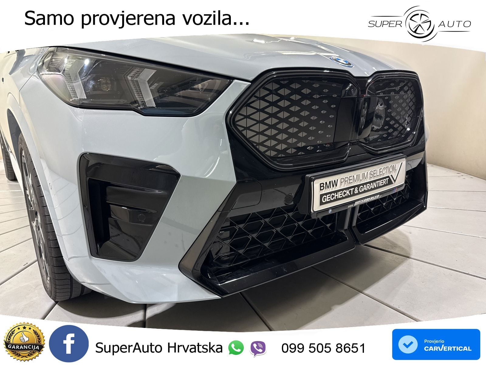 BMW iX2 66.5 kWh (313 KS) xDrive30 M Sport LED+GR SJED+ACC