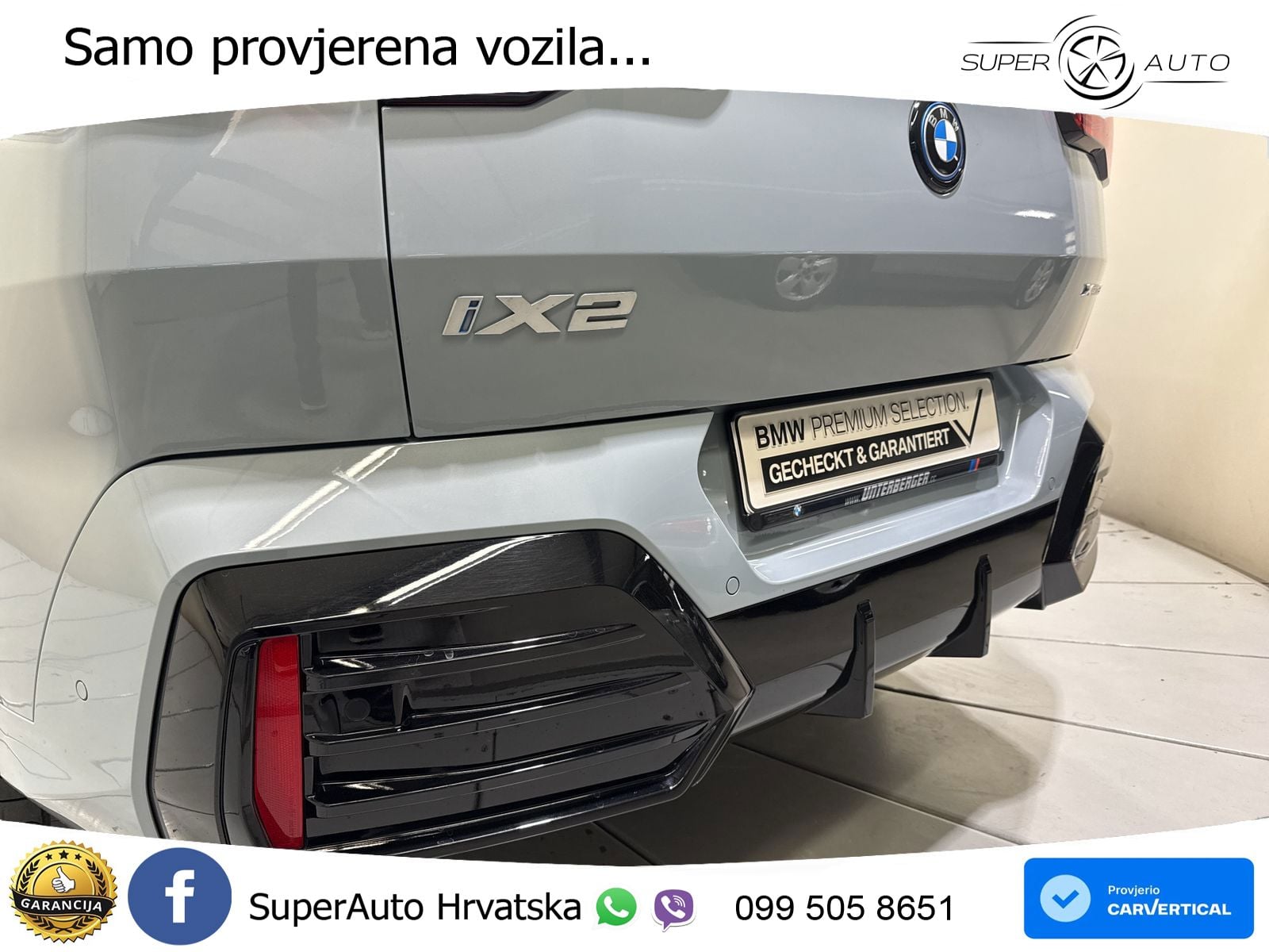 BMW iX2 66.5 kWh (313 KS) xDrive30 M Sport LED+GR SJED+ACC