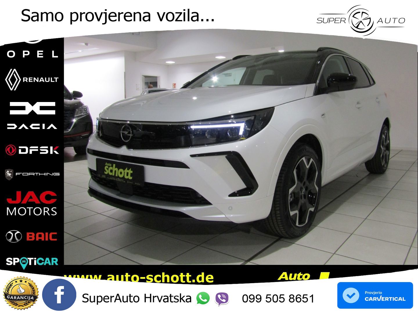 Opel Grandland 1.2i Turbo (130 KS) Automatic Elegance LED+GR SJED+ACC