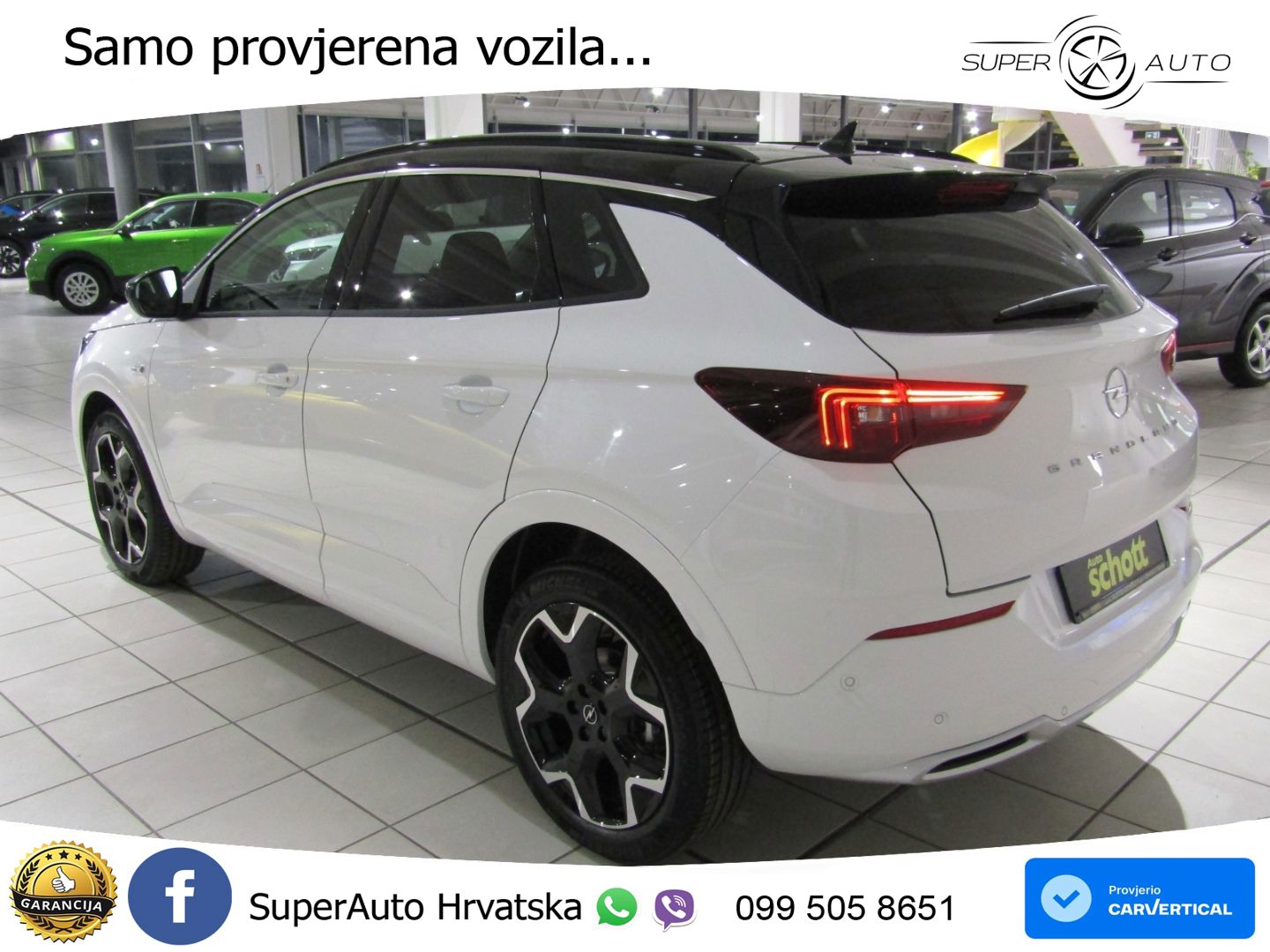 Opel Grandland 1.2i Turbo (130 KS) Automatic Elegance LED+GR SJED+ACC