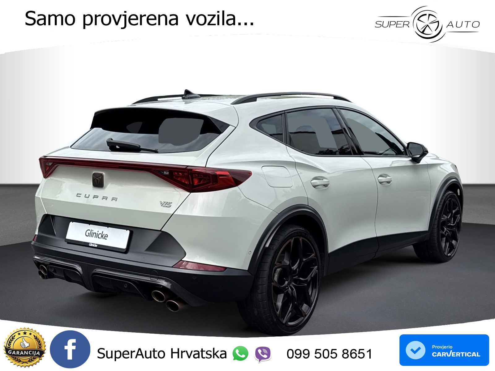 Cupra Formentor VZ5 2.5 TSI (390 KS) 4Drive DSG LED+GR SJED+ACC