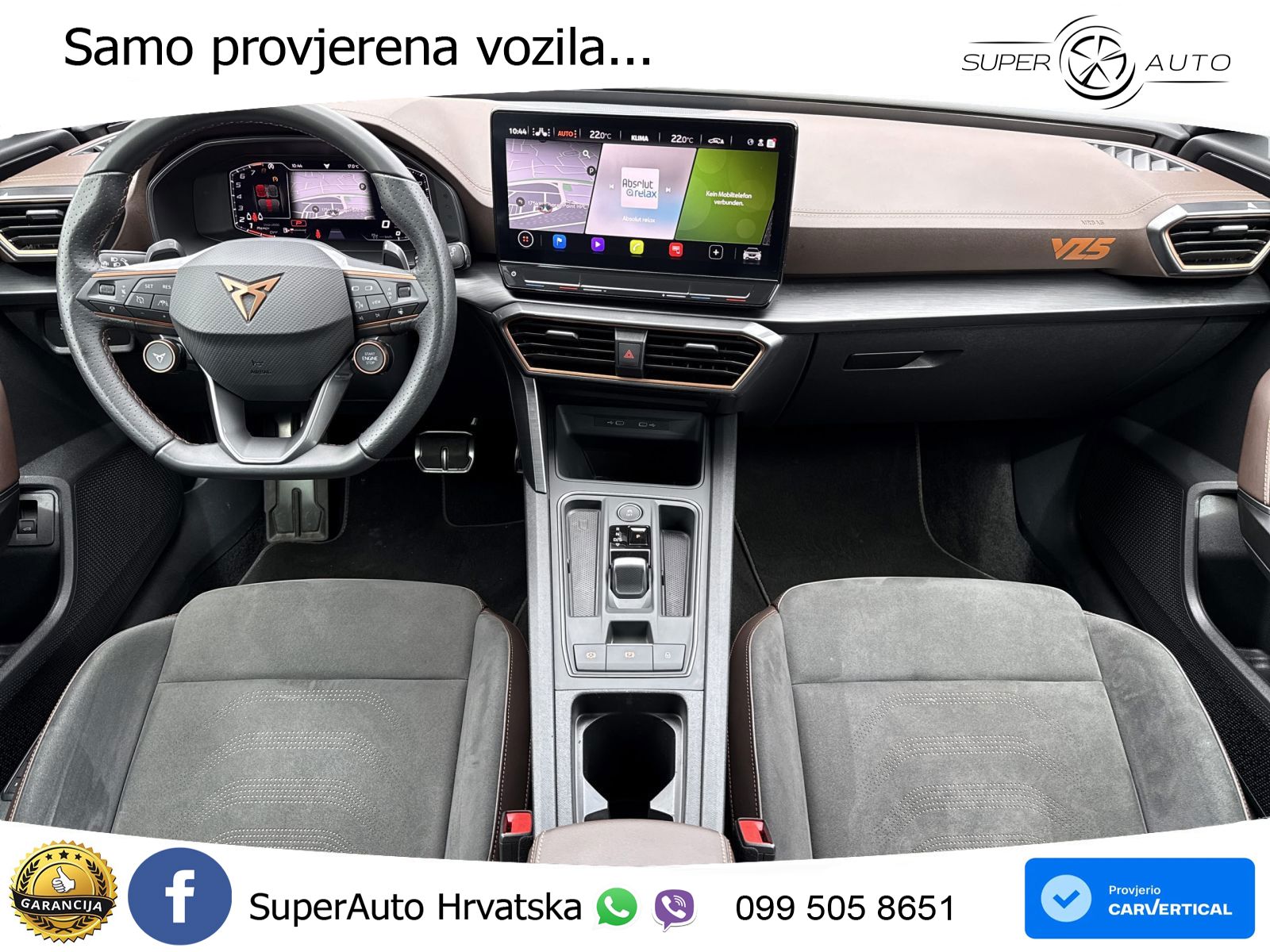 Cupra Formentor VZ5 2.5 TSI (390 KS) 4Drive DSG LED+GR SJED+ACC
