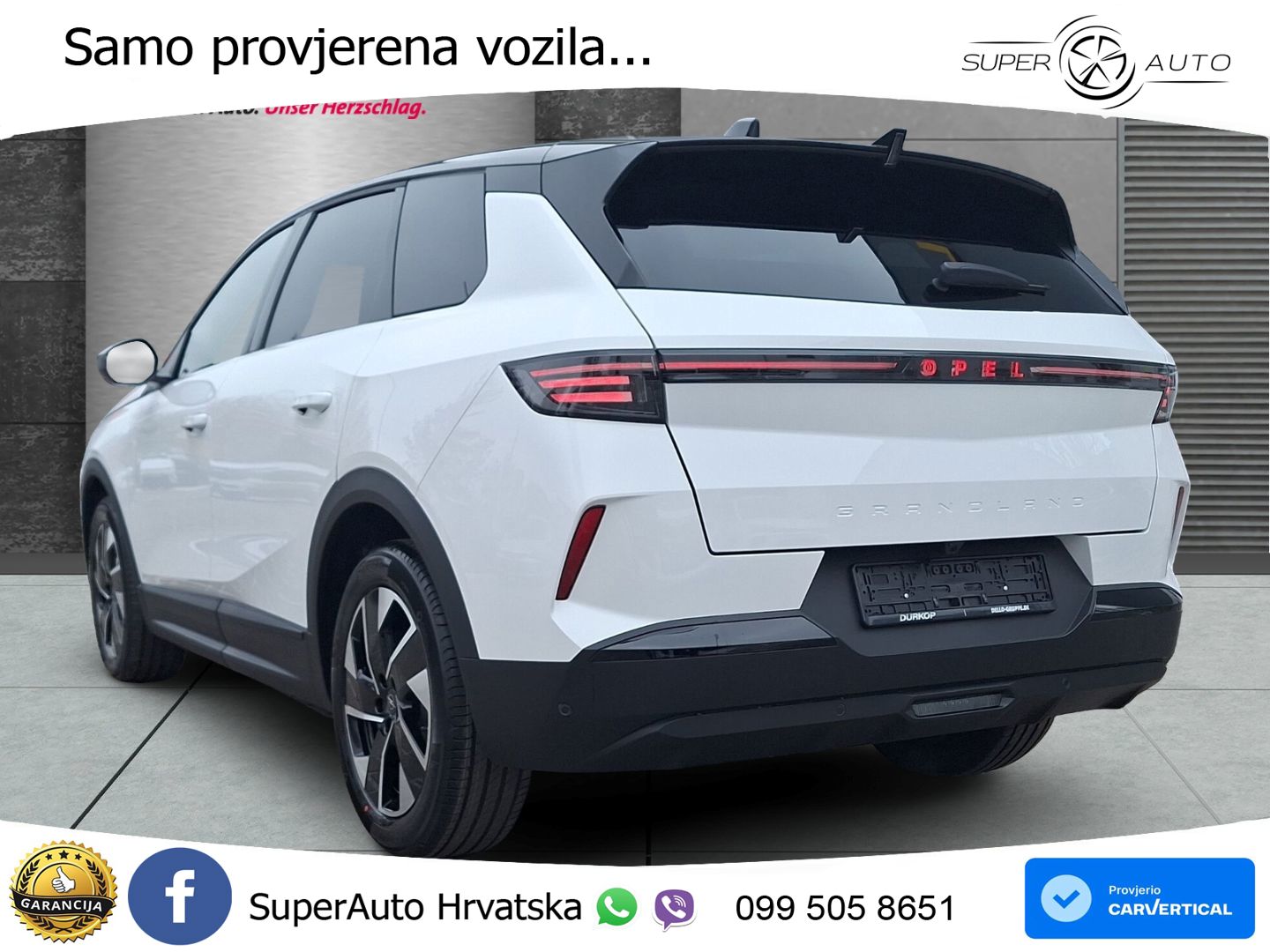 Opel Grandland 1.2 Turbo (145 KS) Hybrid eDCT Ultimate LED+GR SJED+ACC