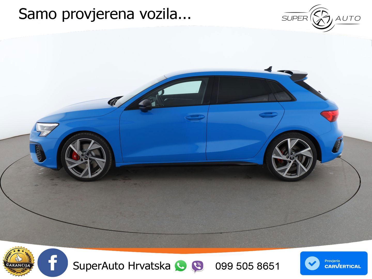 Audi S3 2.0 TFSI (310 KS) quattro S tronic LED+GR SJED+ACC