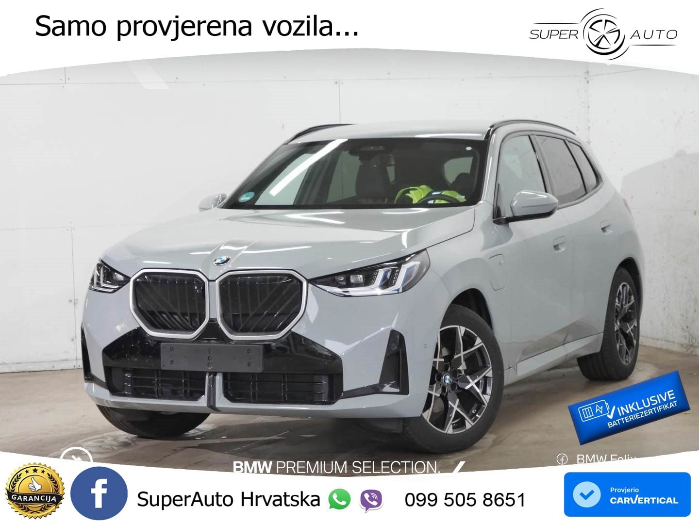 BMW X3 30e xDrive Steptronic M Sport LED+GR SJED+ACC
