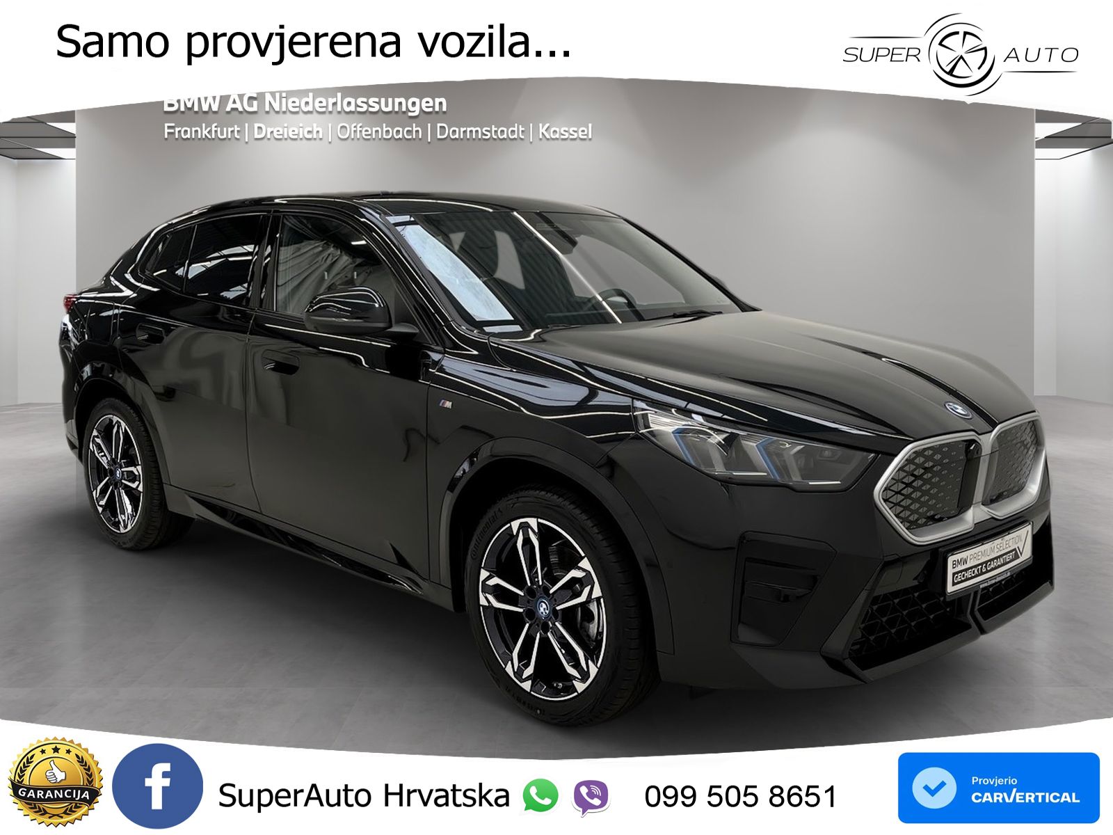 BMW iX2 66.5 kWh (313 KS) xDrive30