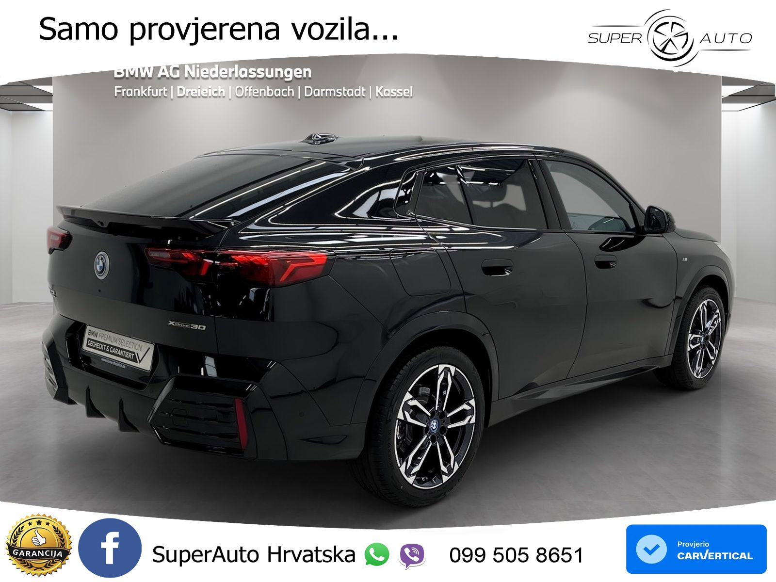 BMW iX2 66.5 kWh (313 KS) xDrive30
