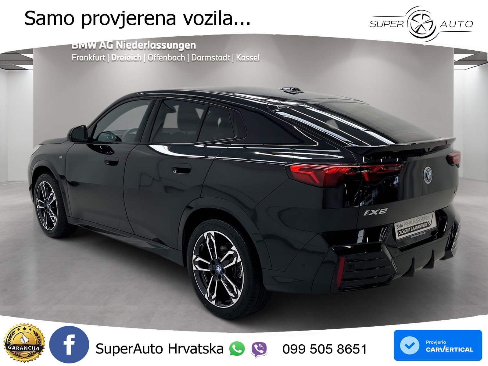 BMW iX2 66.5 kWh (313 KS) xDrive30