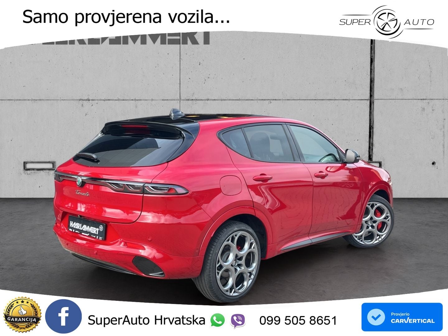 Alfa Romeo Tonale 1.5 VGT (160 KS) 48V-Hybrid TCT LED+GR SJED+ACC