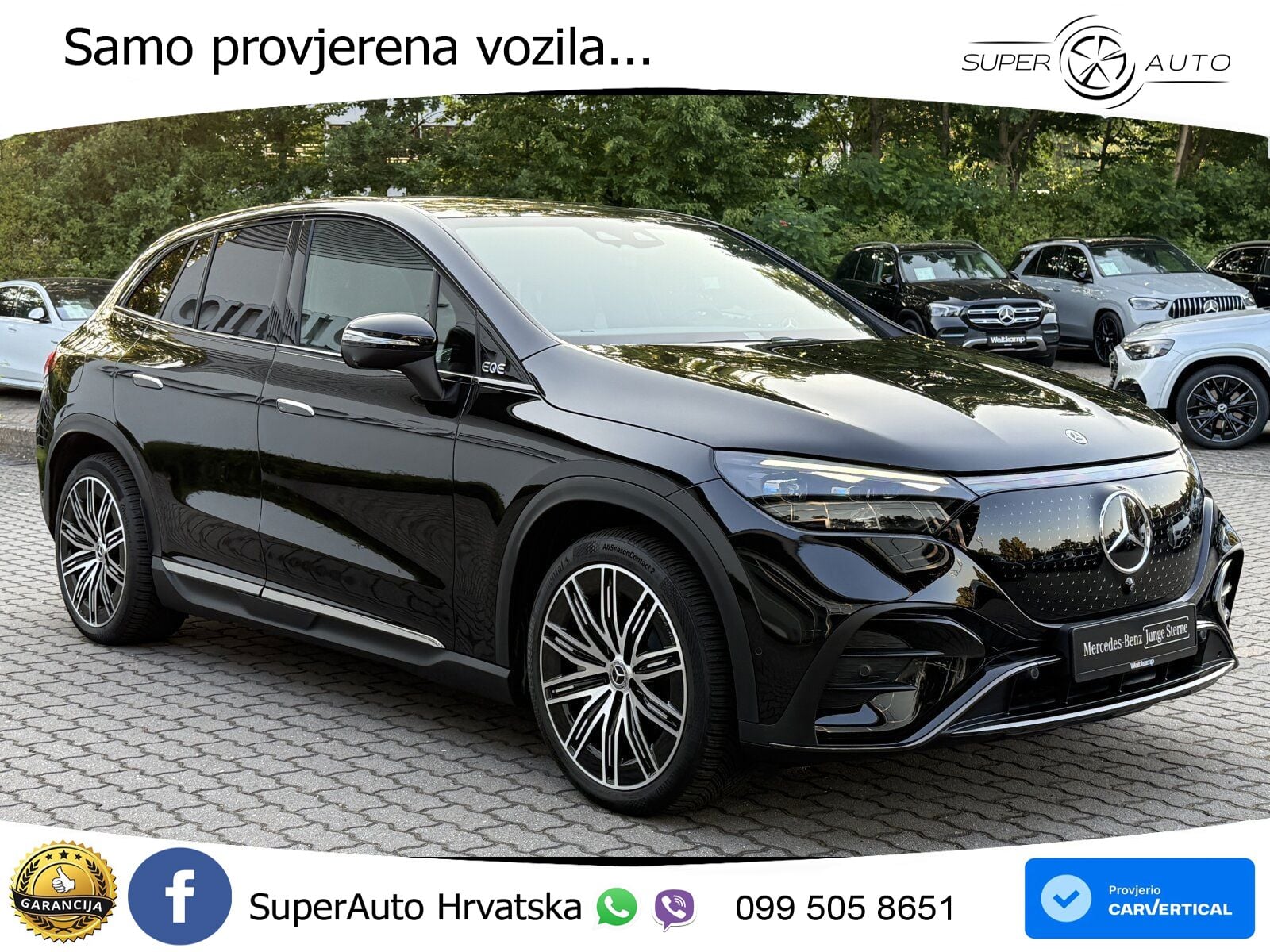 Mercedes EQE SUV 350 98 kWh (292 KS) 4MATIC AMG ACC+GR SJED+360+PANO