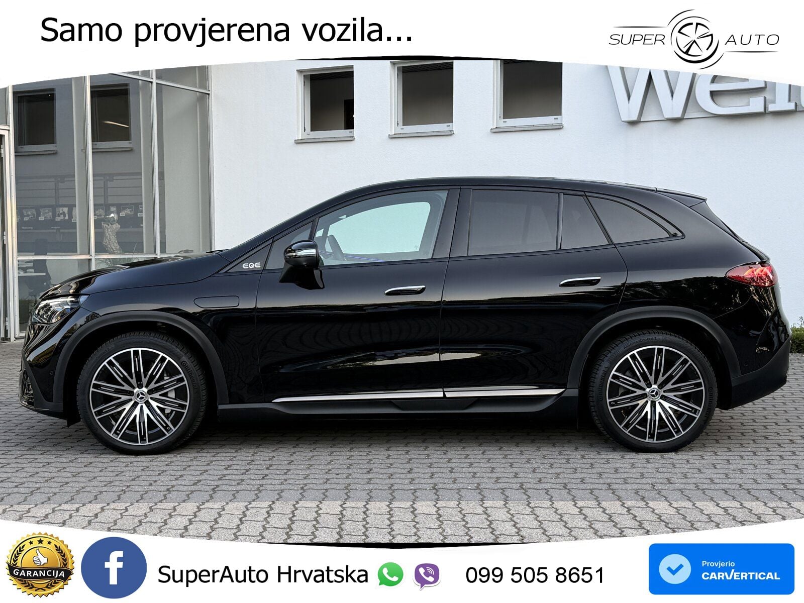 Mercedes EQE SUV 350 98 kWh (292 KS) 4MATIC AMG ACC+GR SJED+360+PANO