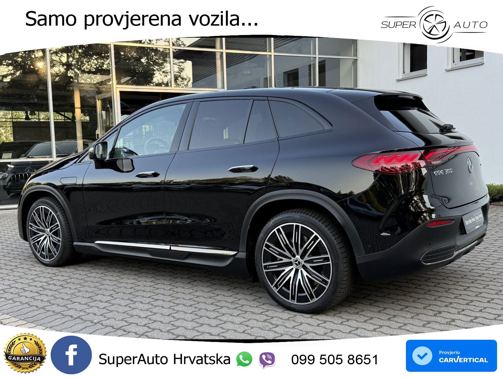 Mercedes EQE SUV 350 98 kWh (292 KS) 4MATIC AMG ACC+GR SJED+360+PANO