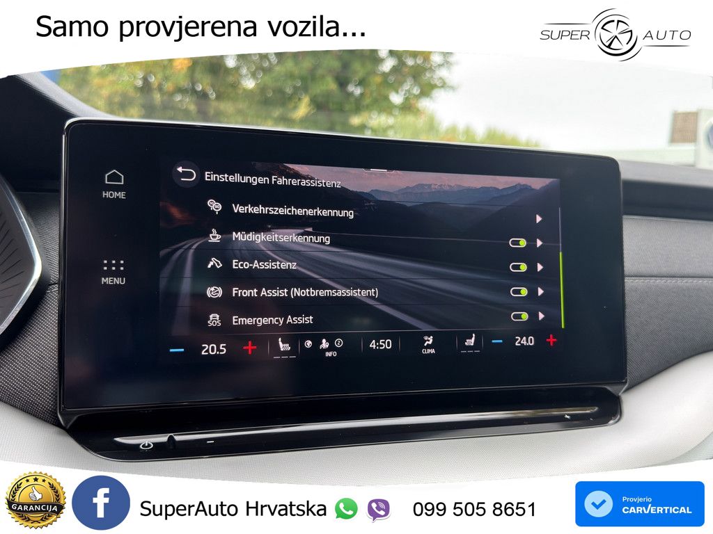 Škoda Octavia Combi 2.0 TDI (150 KS) DSG Selection LED+GR SJED+ACC