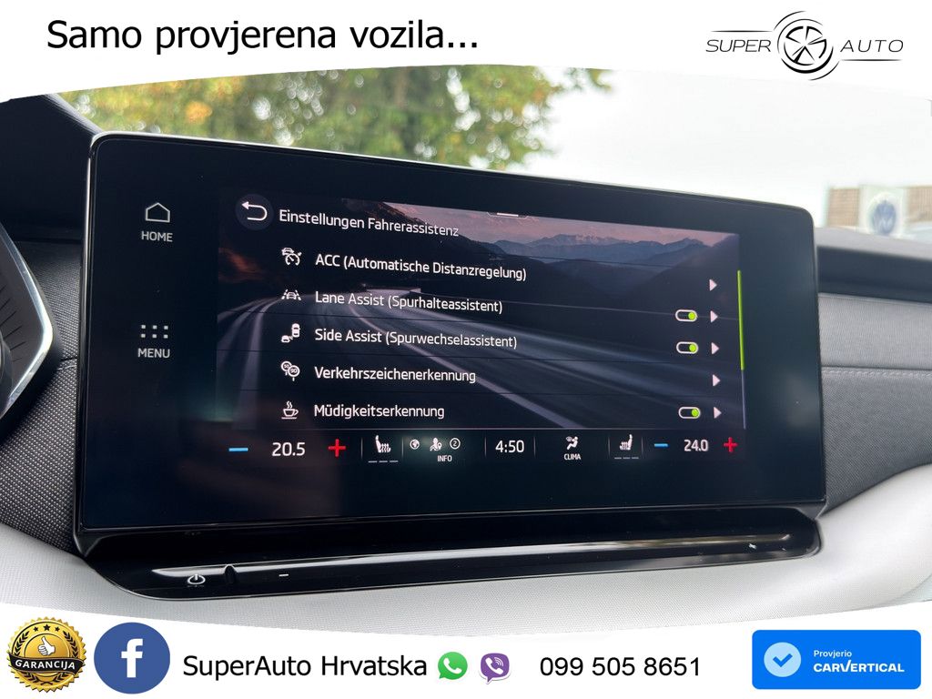 Škoda Octavia Combi 2.0 TDI (150 KS) DSG Selection LED+GR SJED+ACC