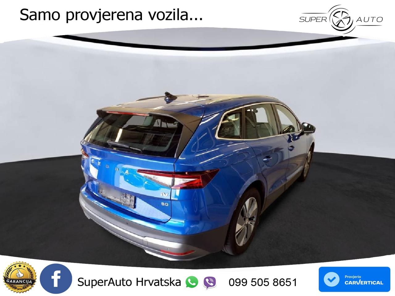 Škoda Enyaq iV 80 82 kWh (204 KS) Suite