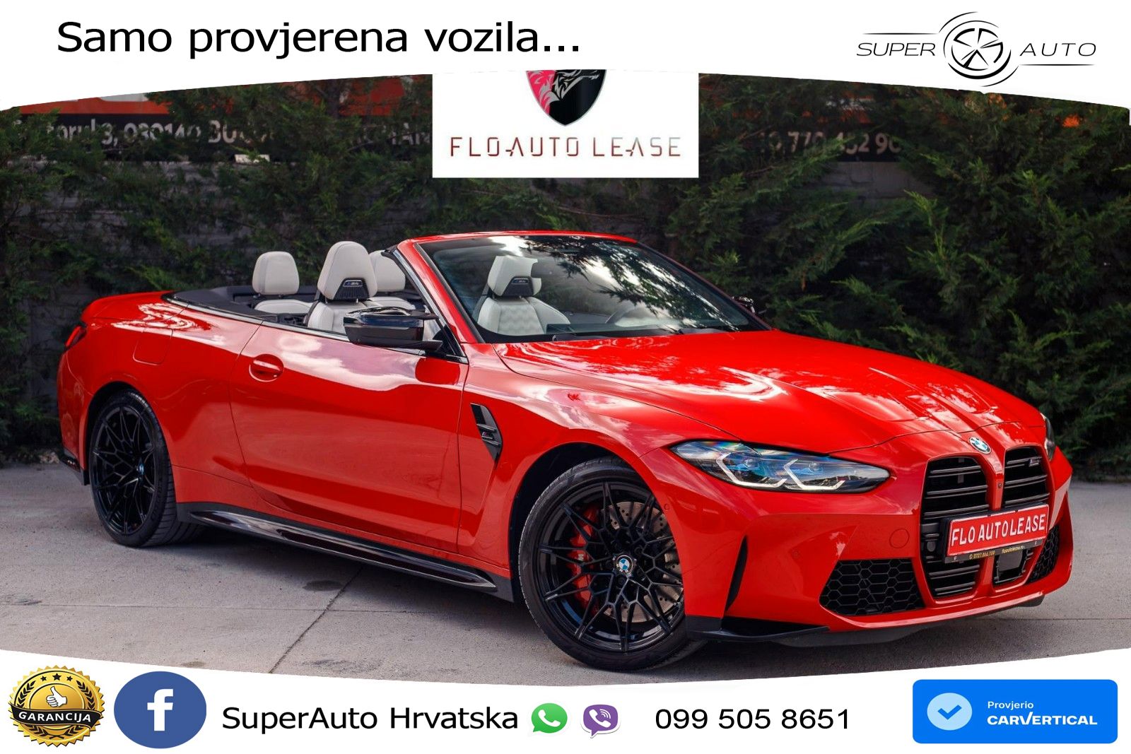 BMW M4 Convertible Competition 3.0 (510 KS) xDrive Steptronic LED+GR SJED+ACC