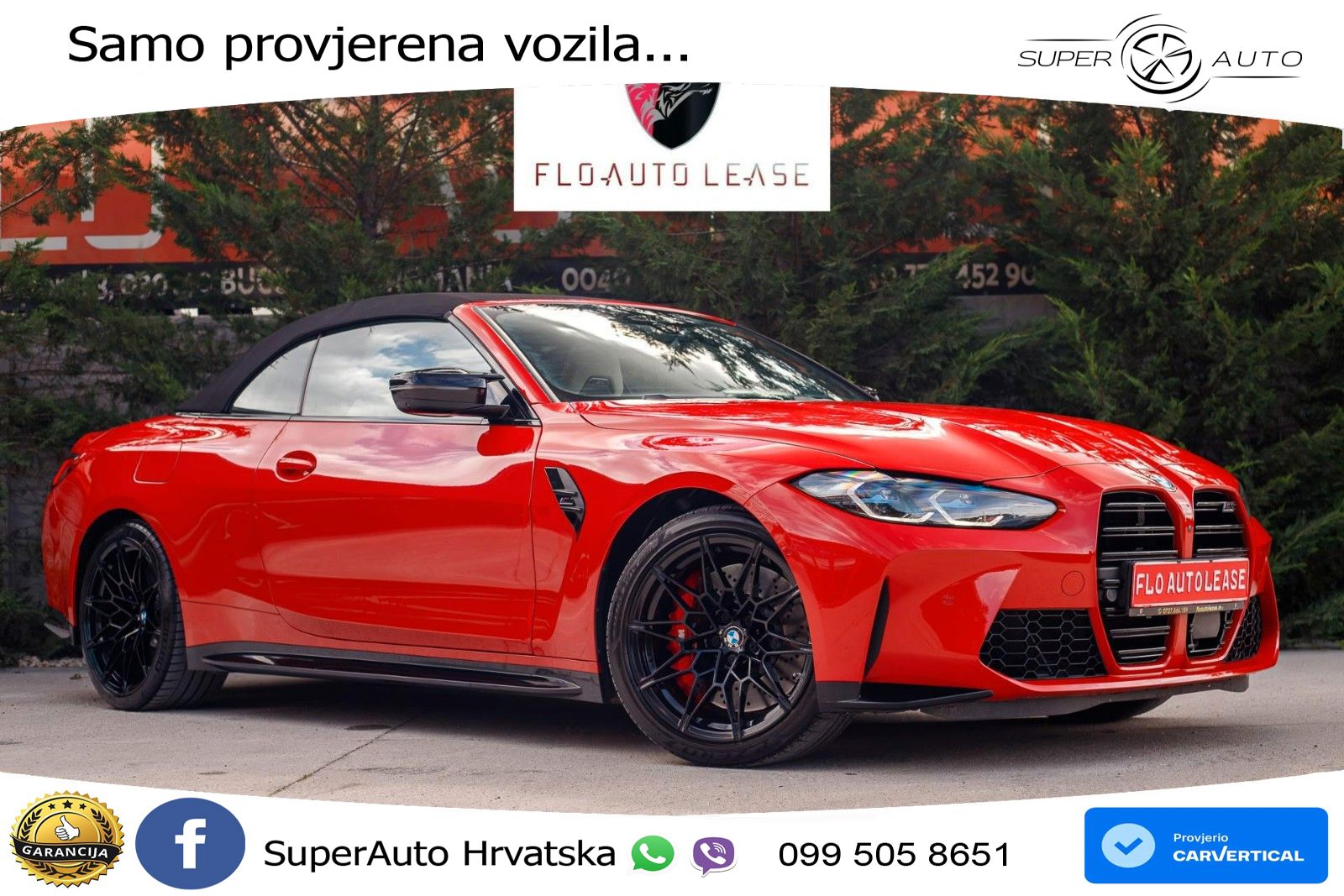 BMW M4 Convertible Competition 3.0 (510 KS) xDrive Steptronic LED+GR SJED+ACC