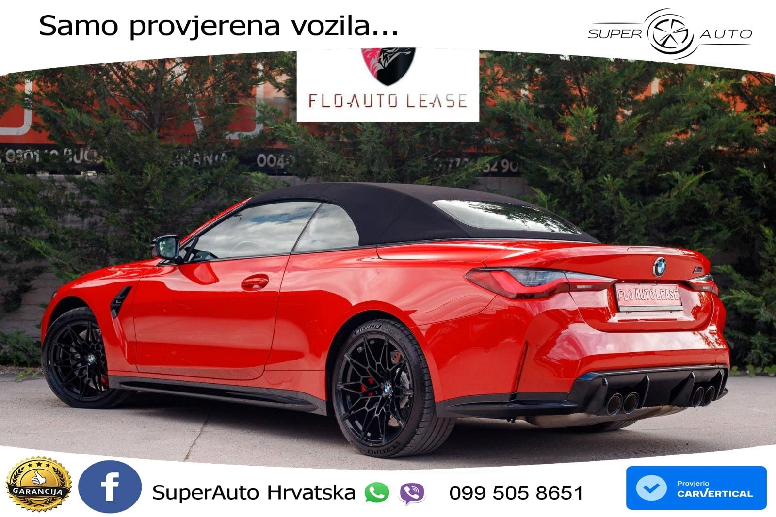 BMW M4 Convertible Competition 3.0 (510 KS) xDrive Steptronic LED+GR SJED+ACC