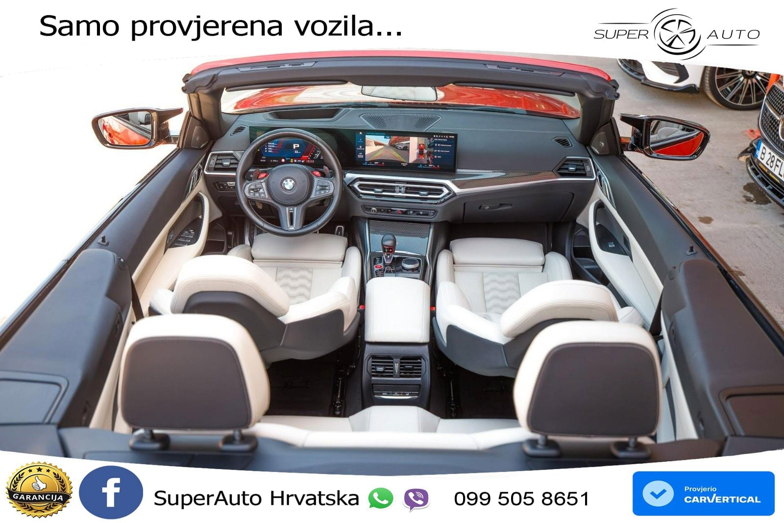 BMW M4 Convertible Competition 3.0 (510 KS) xDrive Steptronic LED+GR SJED+ACC