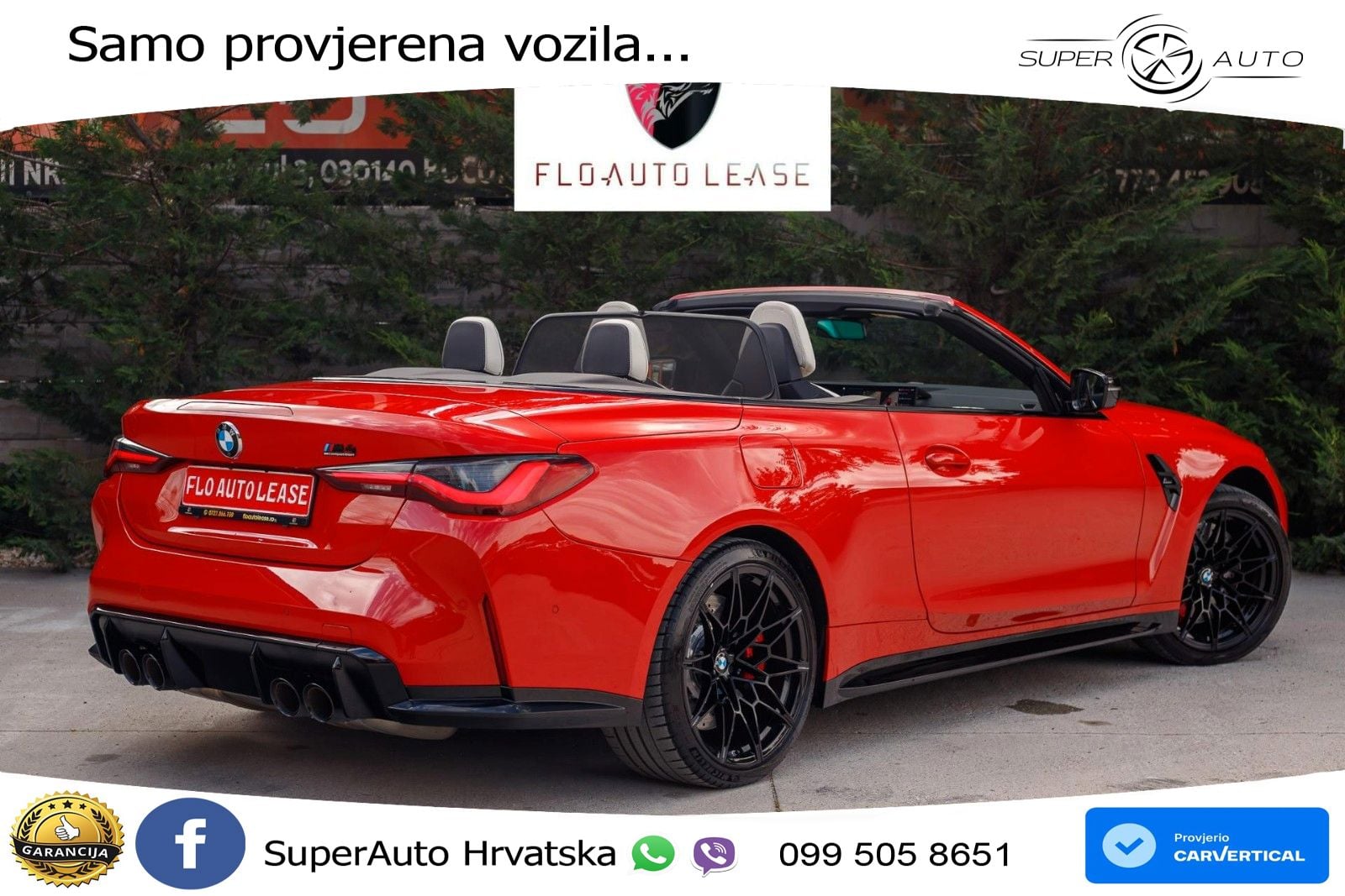 BMW M4 Convertible Competition 3.0 (510 KS) xDrive Steptronic LED+GR SJED+ACC
