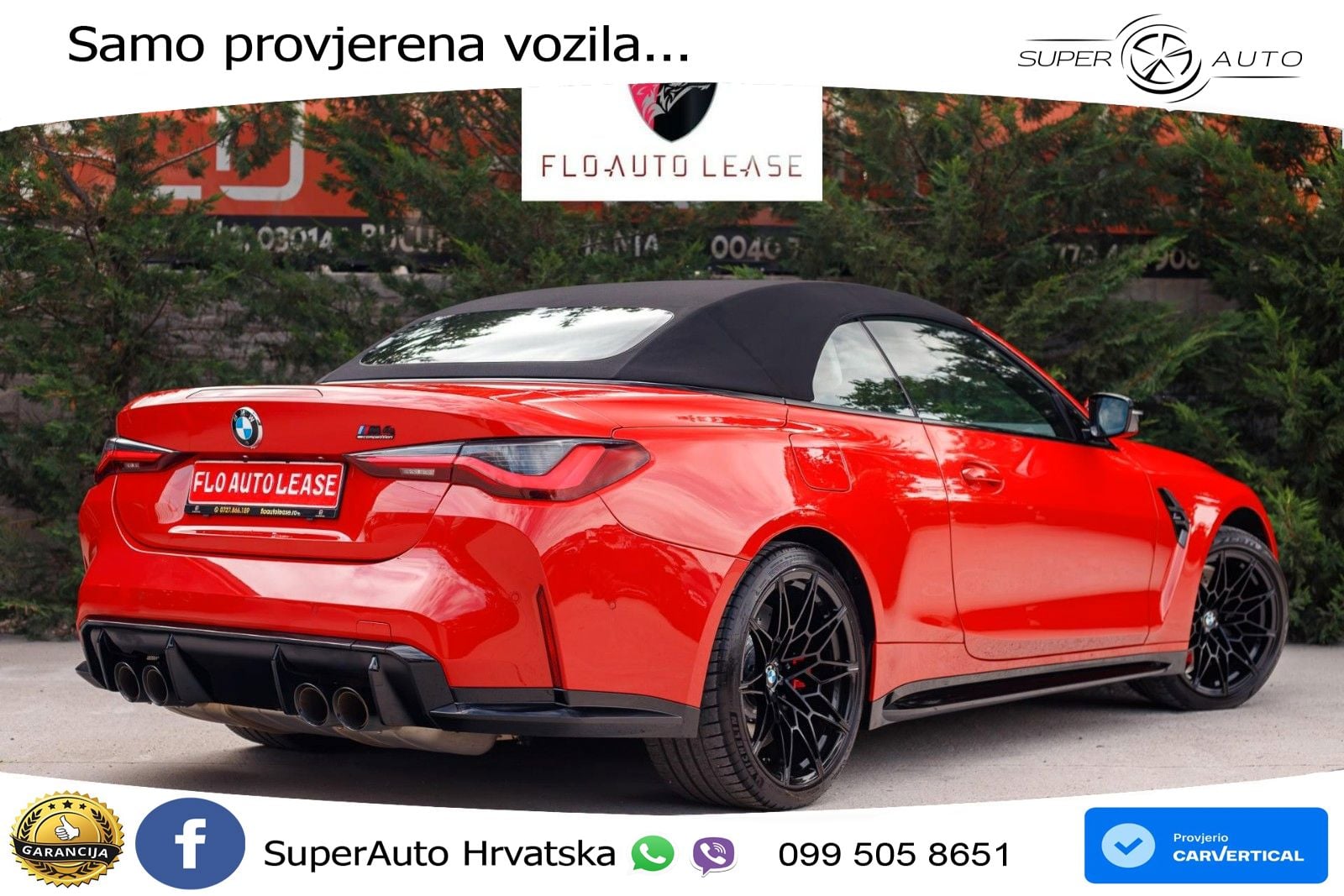 BMW M4 Convertible Competition 3.0 (510 KS) xDrive Steptronic LED+GR SJED+ACC