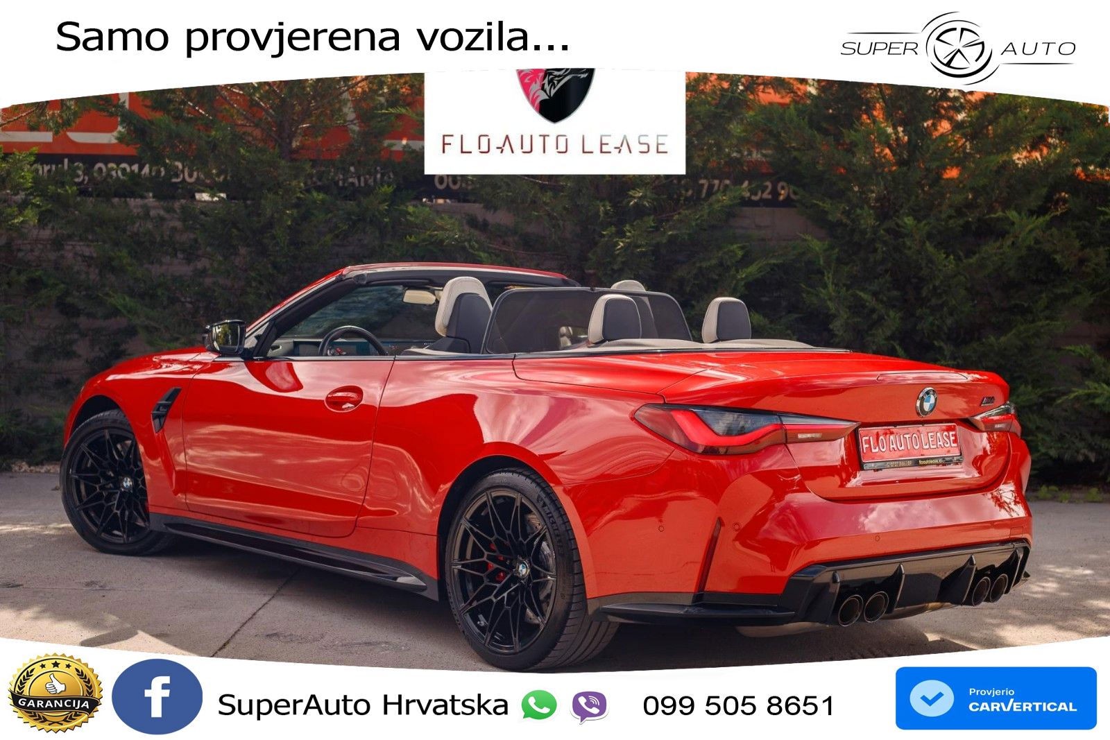 BMW M4 Convertible Competition 3.0 (510 KS) xDrive Steptronic LED+GR SJED+ACC