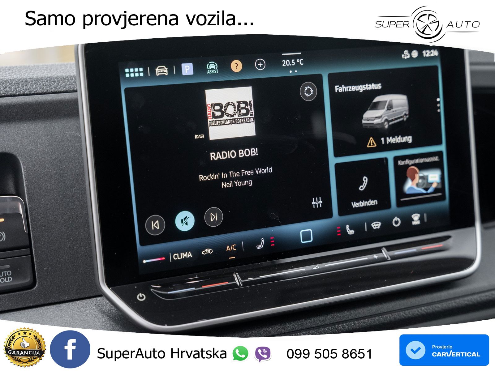 Volkswagen Crafter 35 MR HD Kasten AHK Kam. Virtual KlimaA 140 KS