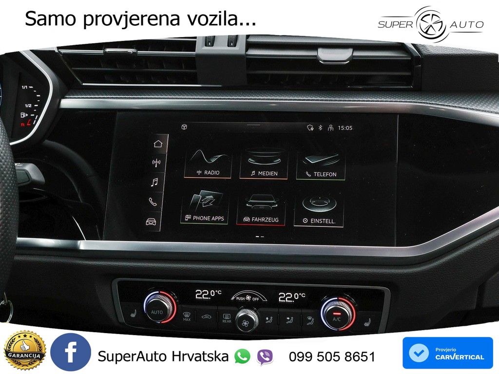 Audi Q3 40 TFSI (190 KS) quattro S tronic S line