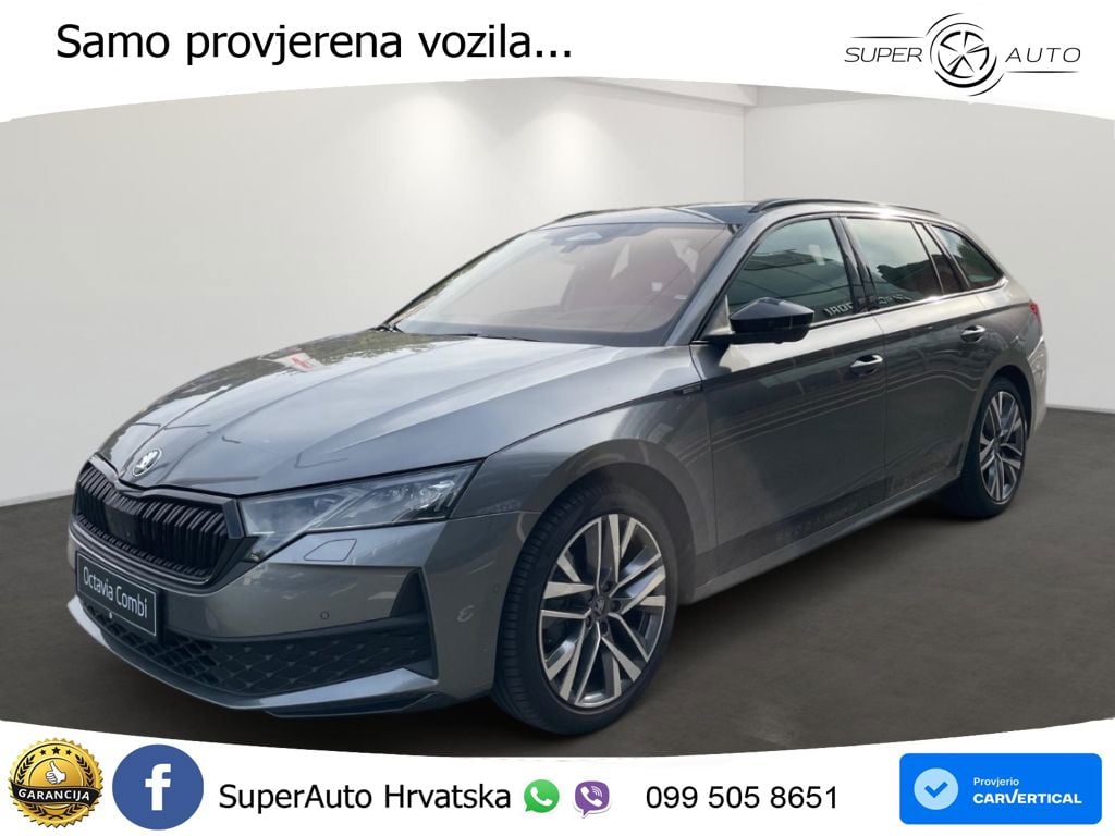 Škoda Octavia Combi 1.5 TSI (150 KS) DSG SportLine LED+GR SJED+ACC