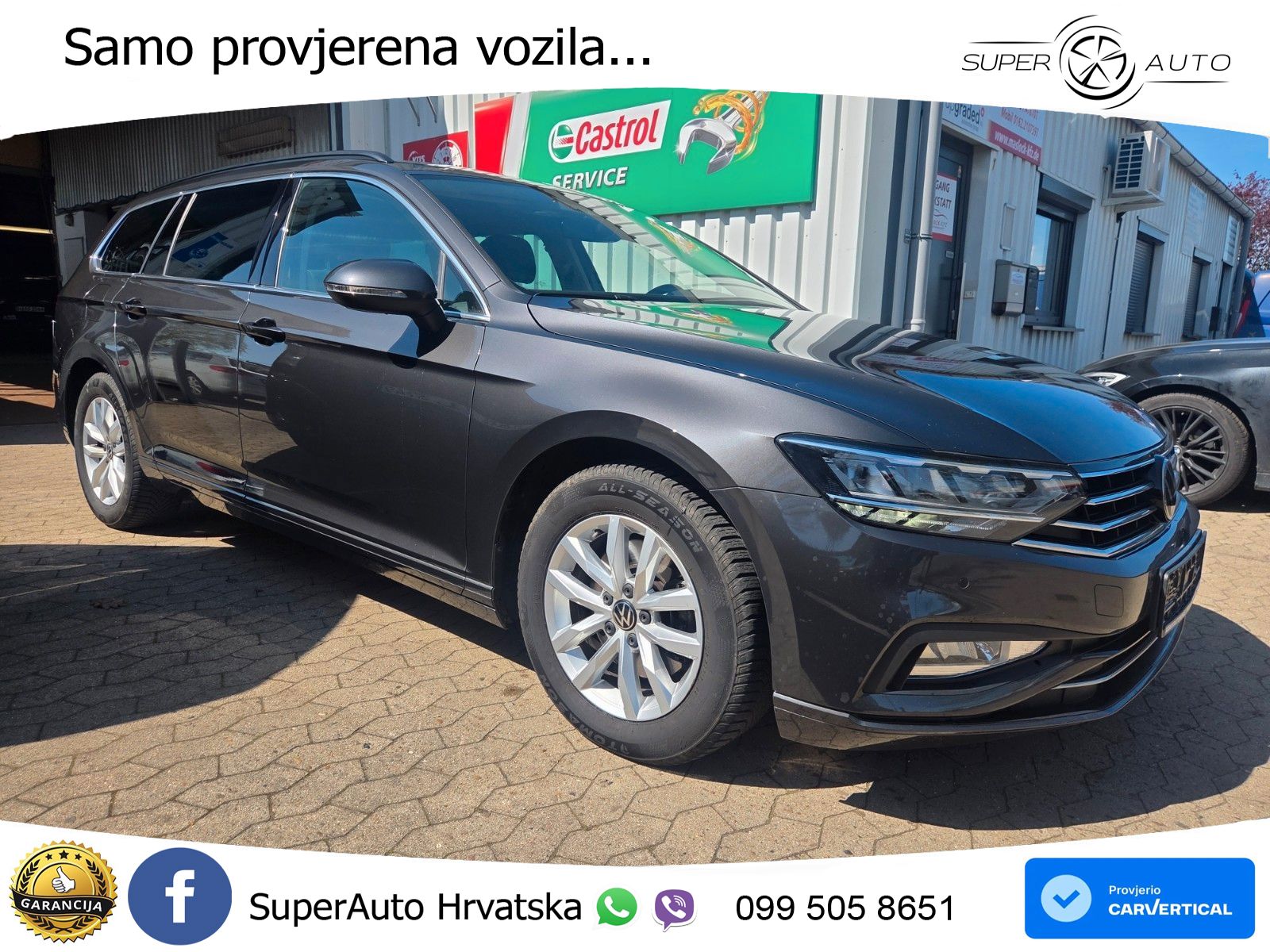 Volkswagen Passat Variant 2.0 TDI (150 KS) DSG LED+GR SJED+ACC