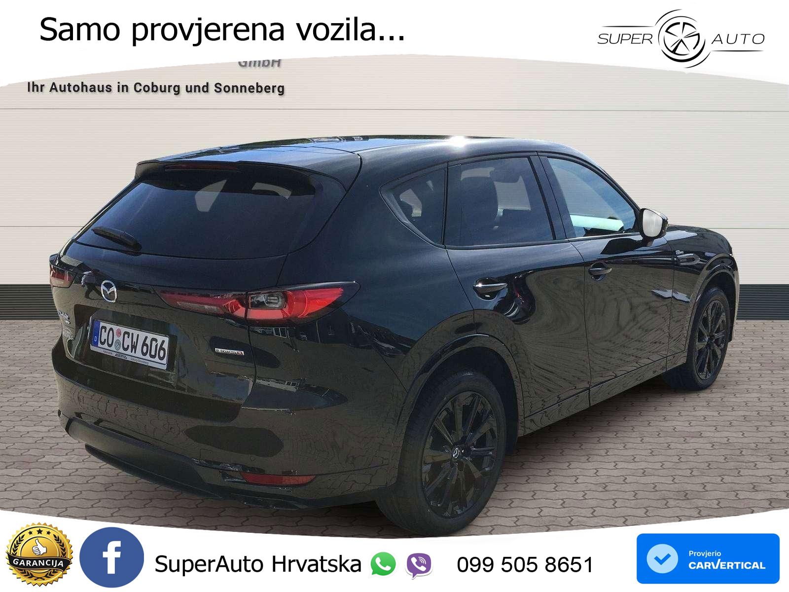Mazda CX-60 3.3 e-Skyactiv D (254 KS) AWD Automatic LED+GR SJED+ACC