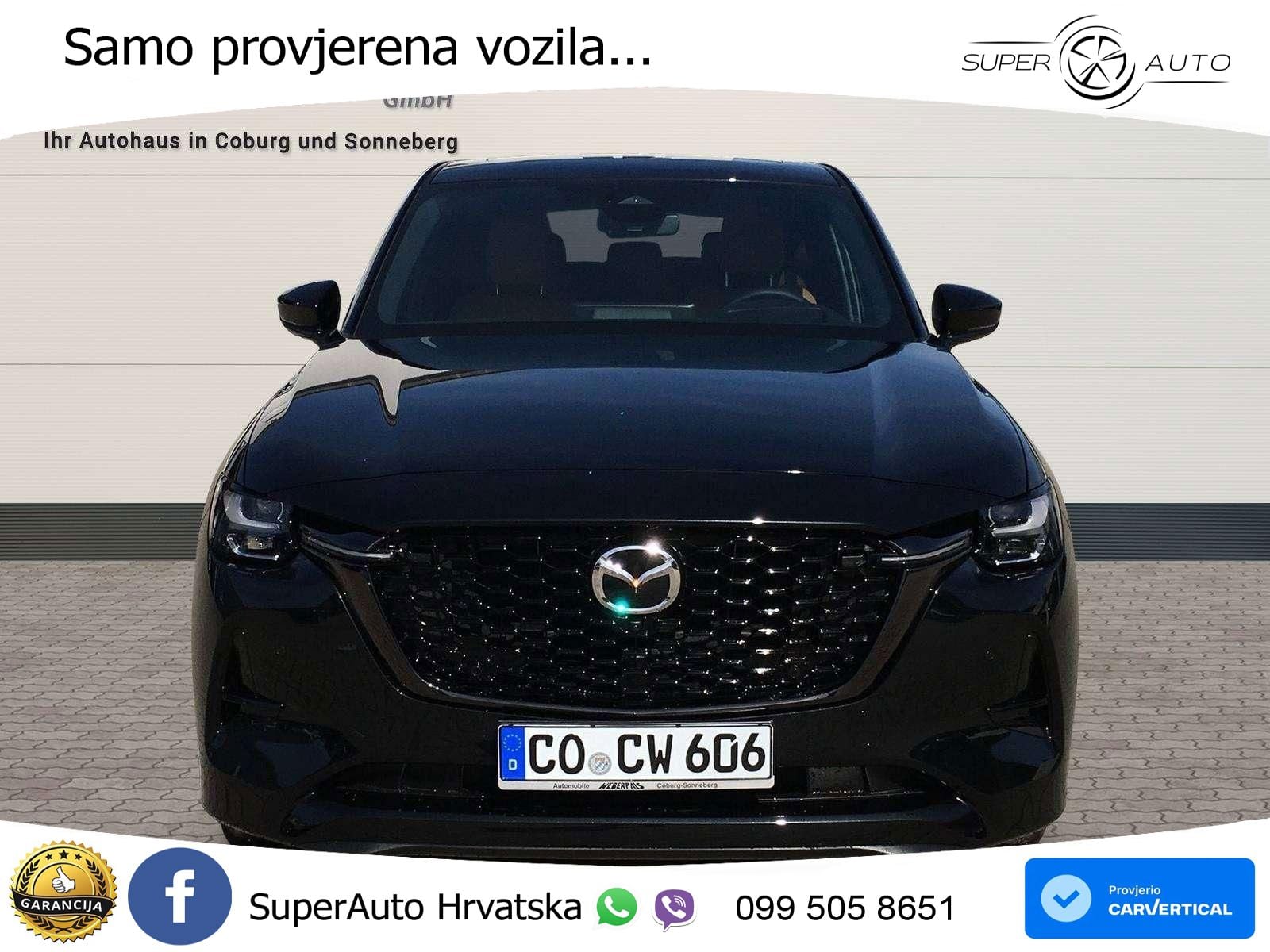 Mazda CX-60 3.3 e-Skyactiv D (254 KS) AWD Automatic LED+GR SJED+ACC