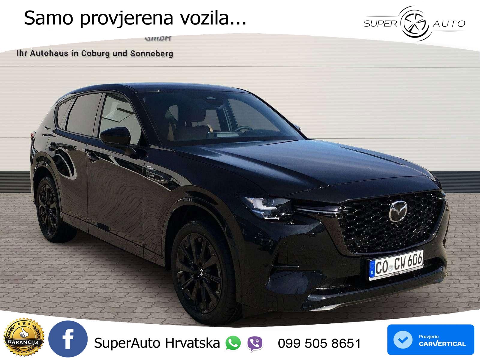 Mazda CX-60 3.3 e-Skyactiv D (254 KS) AWD Automatic LED+GR SJED+ACC