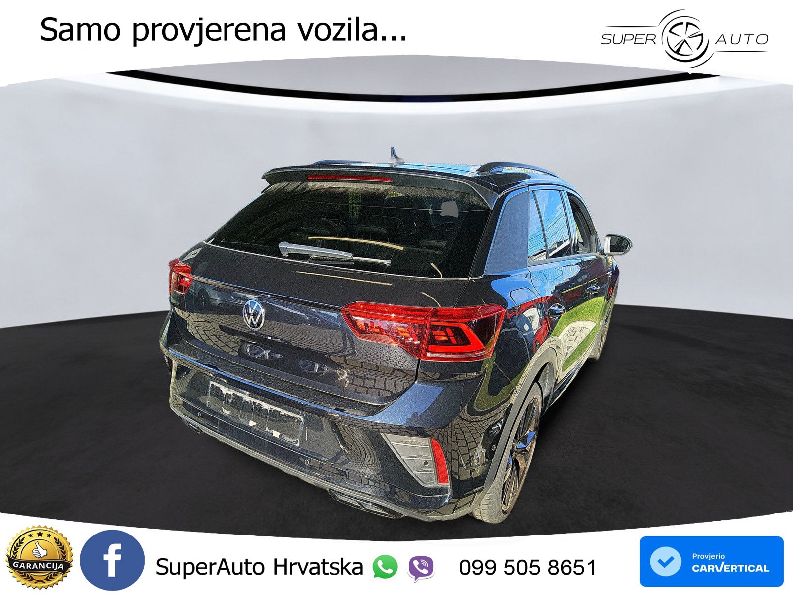 Volkswagen T-Roc 1.5 TSI (150 KS) DSG R-Line MATRIX+GR SJED+KAM