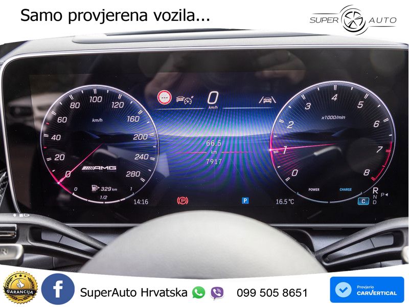 Mercedes GLC Coupe AMG GLC 43 (421 KS) 4MATIC AMG SPEEDSHIFT MCT 9G ACC+HEAD+4xGR SJED+360+PANO