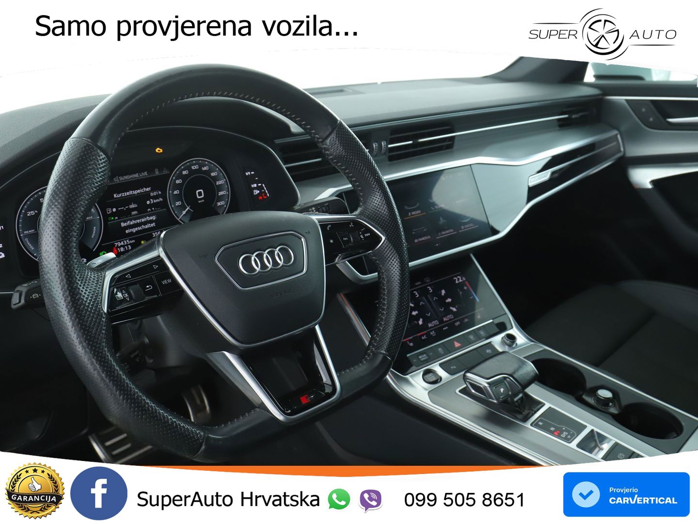 Audi A6 50 TFSIe (299 KS) quattro ultra S tronic LED+GR SJED+ACC