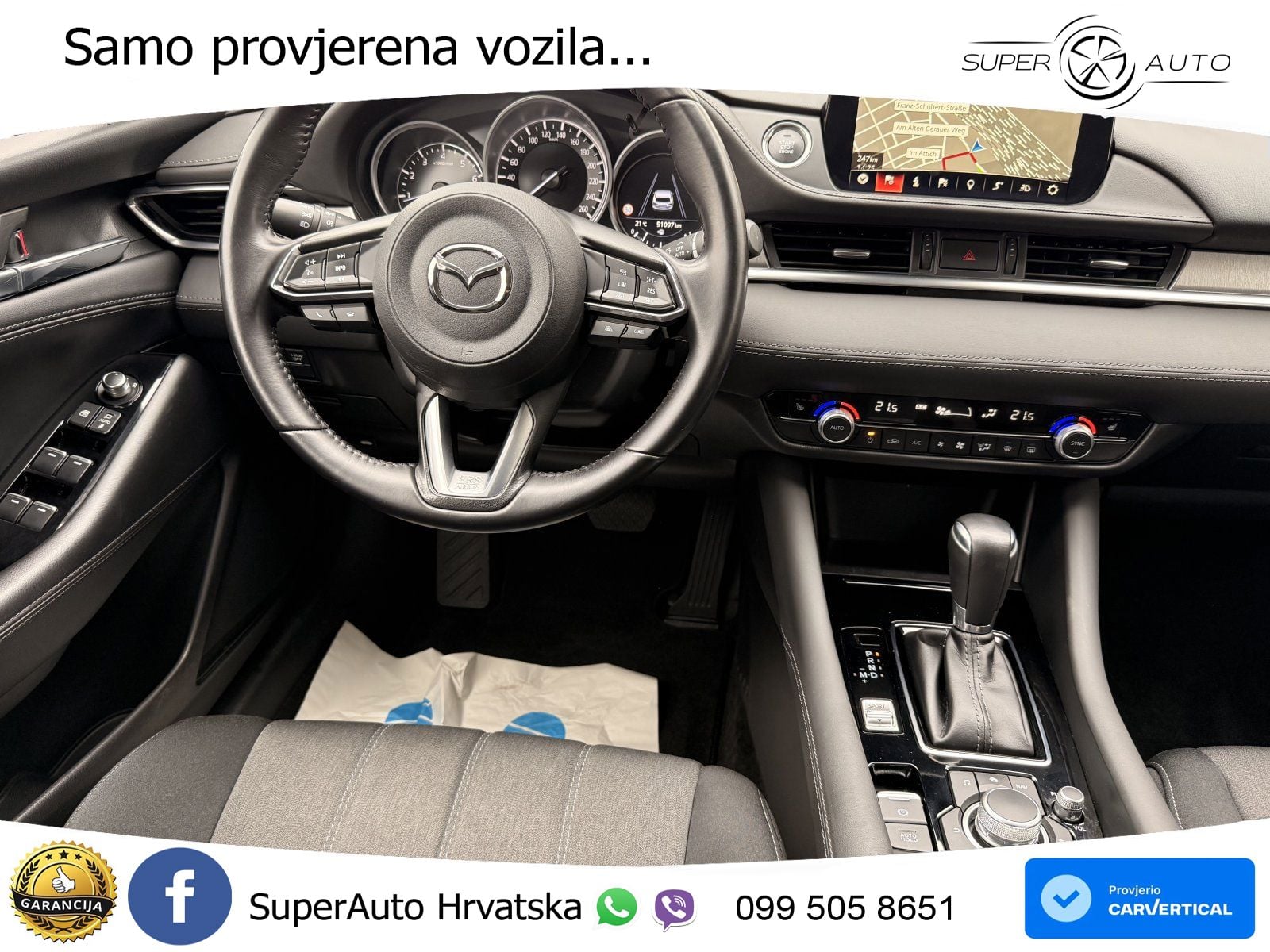 Mazda 6 Sport Combi 2.0 SKYACTIV-G (165 KS) SKYACTIV-Drive LED+GR SJED+ACC